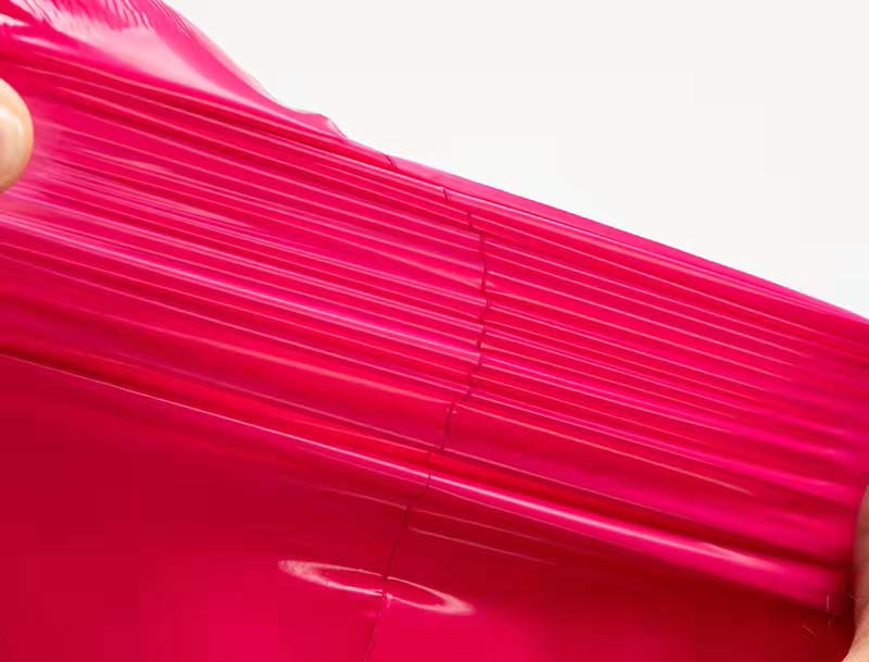 景洪玫红色快递袋-05